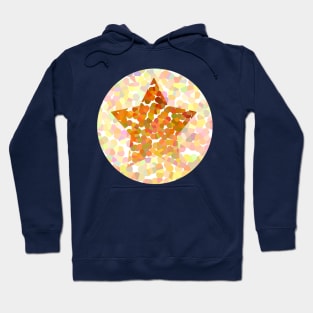 Gold Dotty Star Hoodie